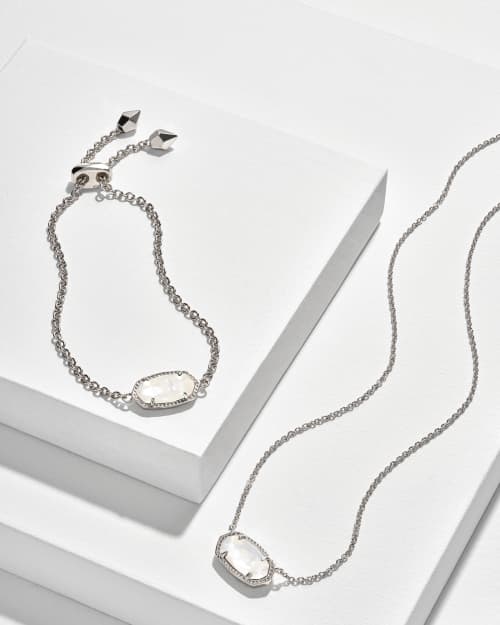 Elisa and Elaina Jewelry Set in Silver